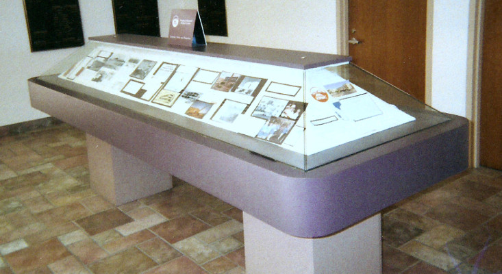 KRMC History Display Case, Main Lobby